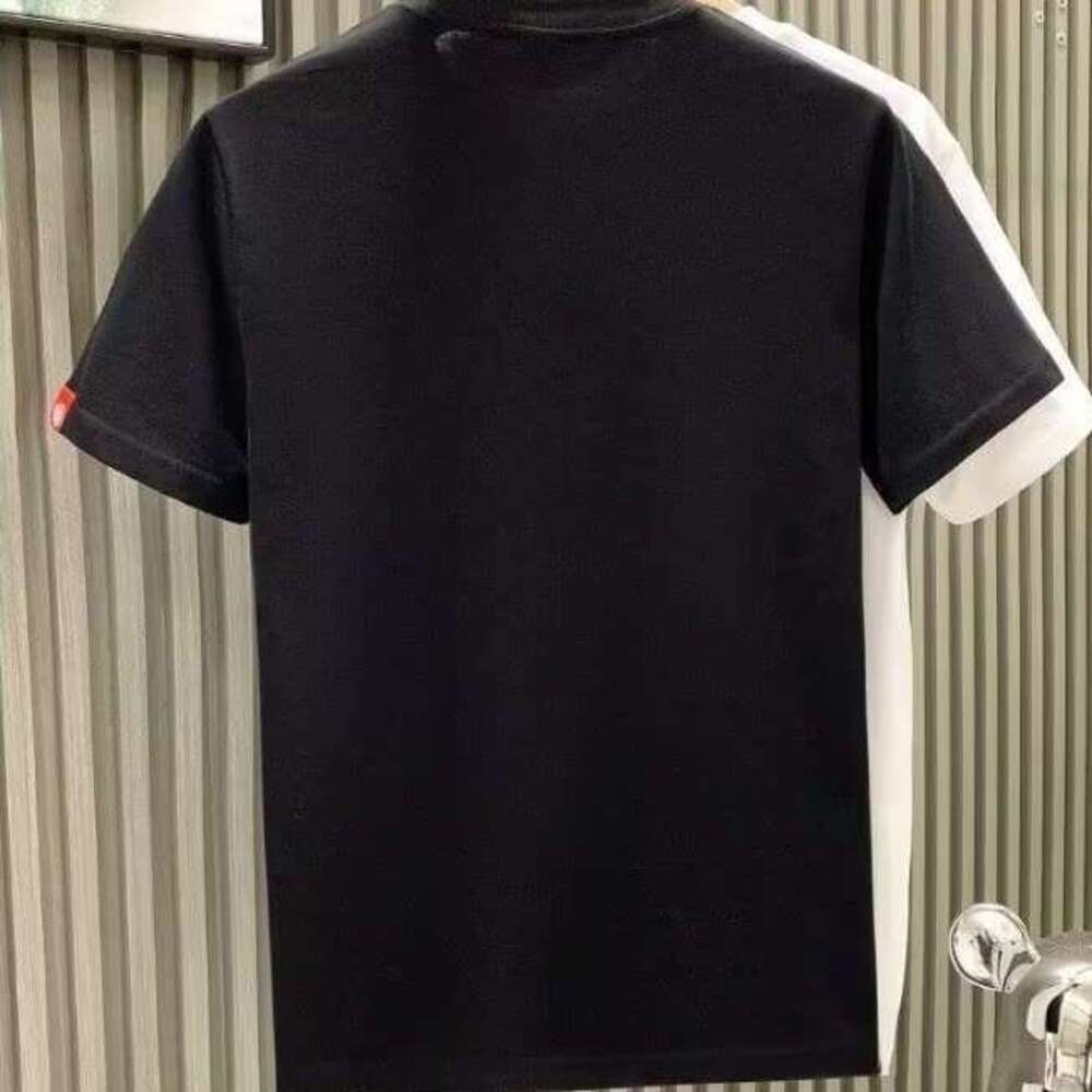 Men's Summer Short T-Shirt National Trend Lion Dance Chinese Style Half Sleeve Tee Trendy Versatile Base Shirt Comfortable Soft Casual