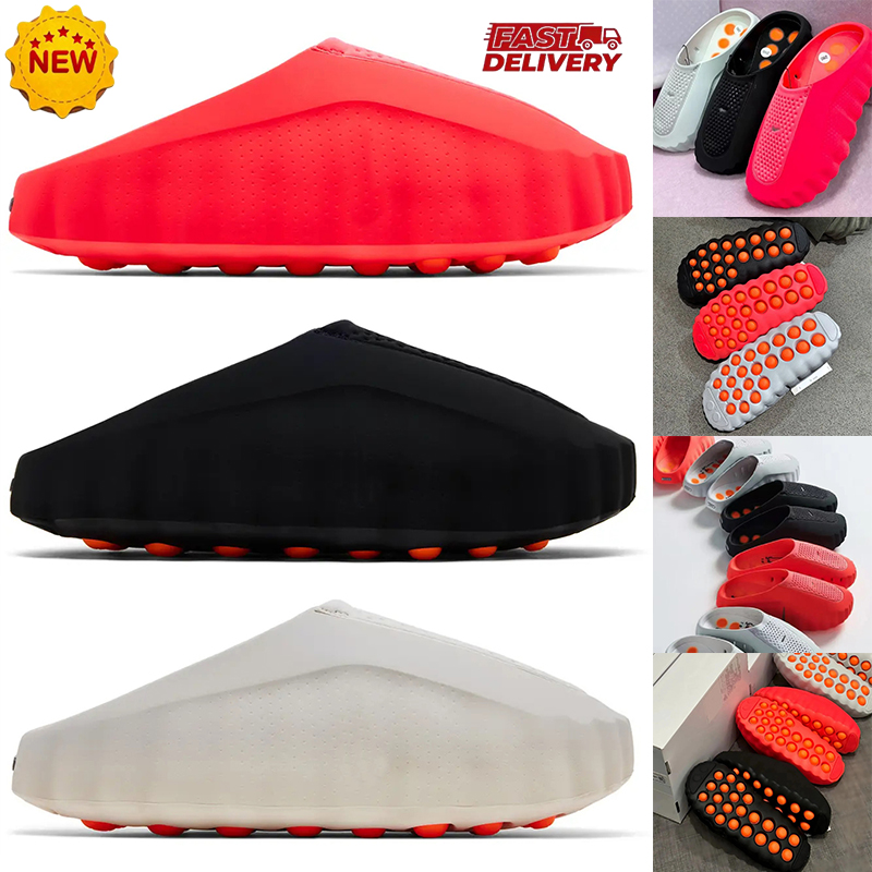 New Mind 001 Slide Desginer nikemind Slippers Tech Comfortable Slipper Bone White Solar Red Black Chrome Light Smoke Grey Men Women Mind001 Slides Summer Shoes 2026