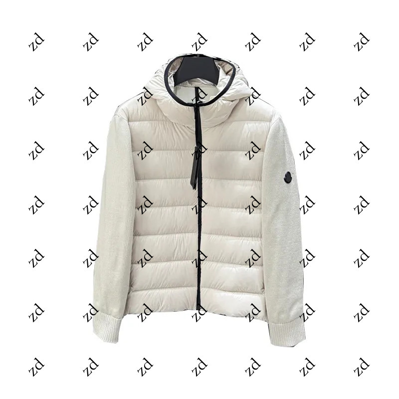 2026 MON Mens down Jackets puffer Women black Winter jackets canvas bomber jacket with hat Premium casual outdoor warm thickened affordable luxury fas