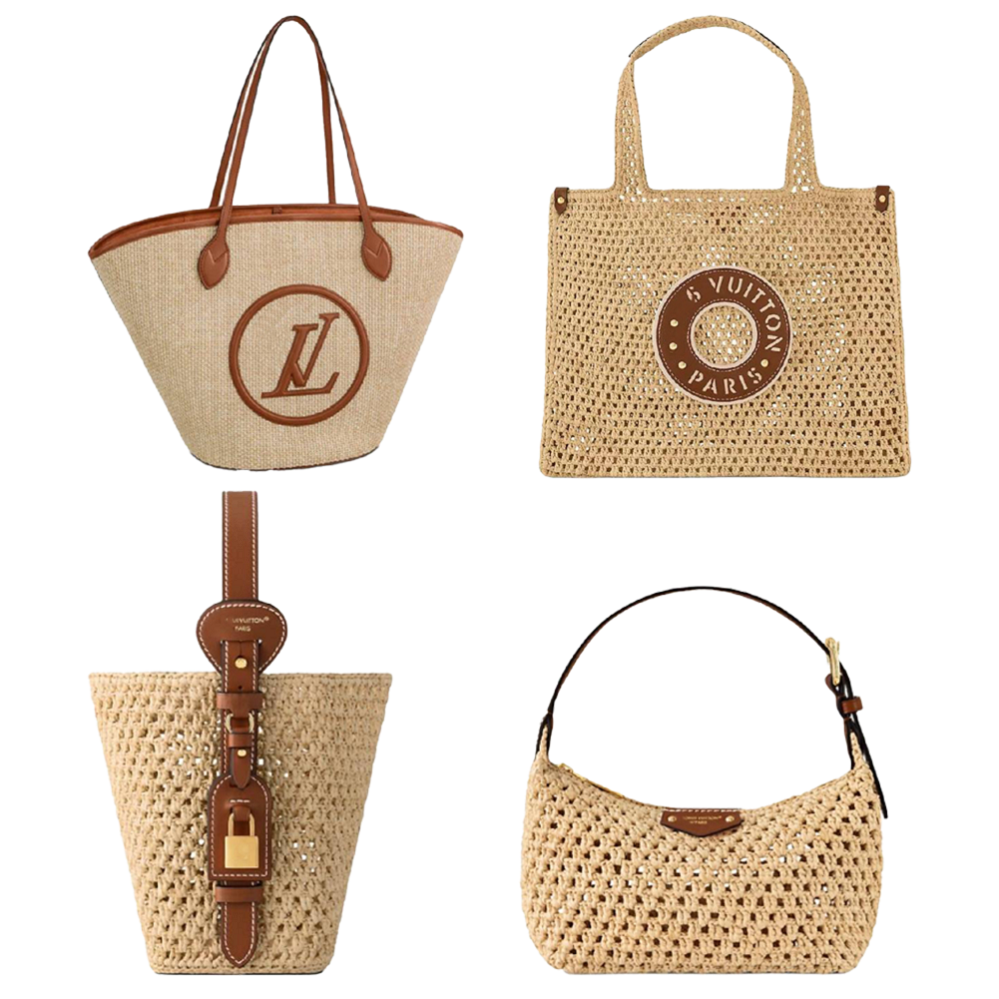 Tote Bag Designer Bag Beach Woven Bag Shoulder Bag Purse Ladies Crossbody bag Large Capacity Shopping Bag Cowhide Lattice Double Letter High Quality Luxury Bags025