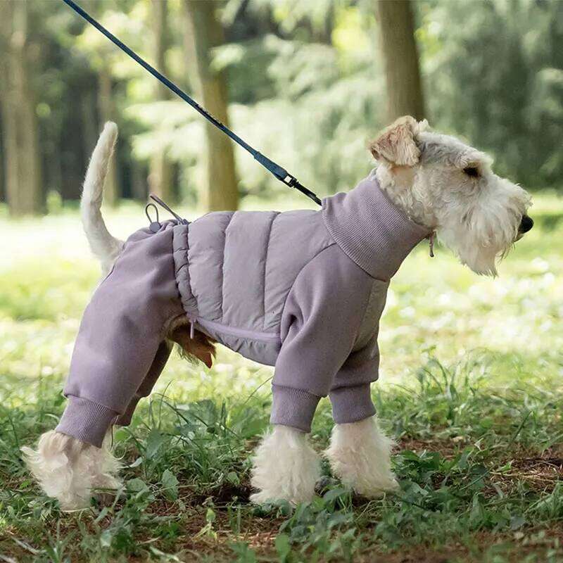 Famous brand Full Pack Cotton Jacket Outdoor Cold Proof Four Leg Sports Pet Autumn Winter Keep Warm Clothing For Dog pupakaIK