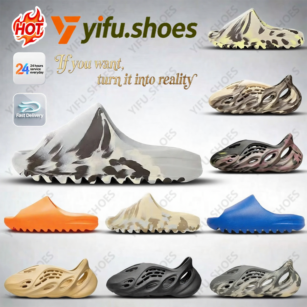 mens designer slides Slate Marine bone black sand MX men runner summer sandals womens casual shoes sliders women outdoor sandal waterproof slippers