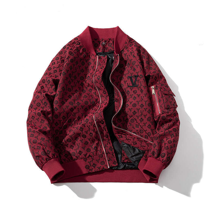 American retro casual baseball jacket men and women couple Designer bomber jacket coat