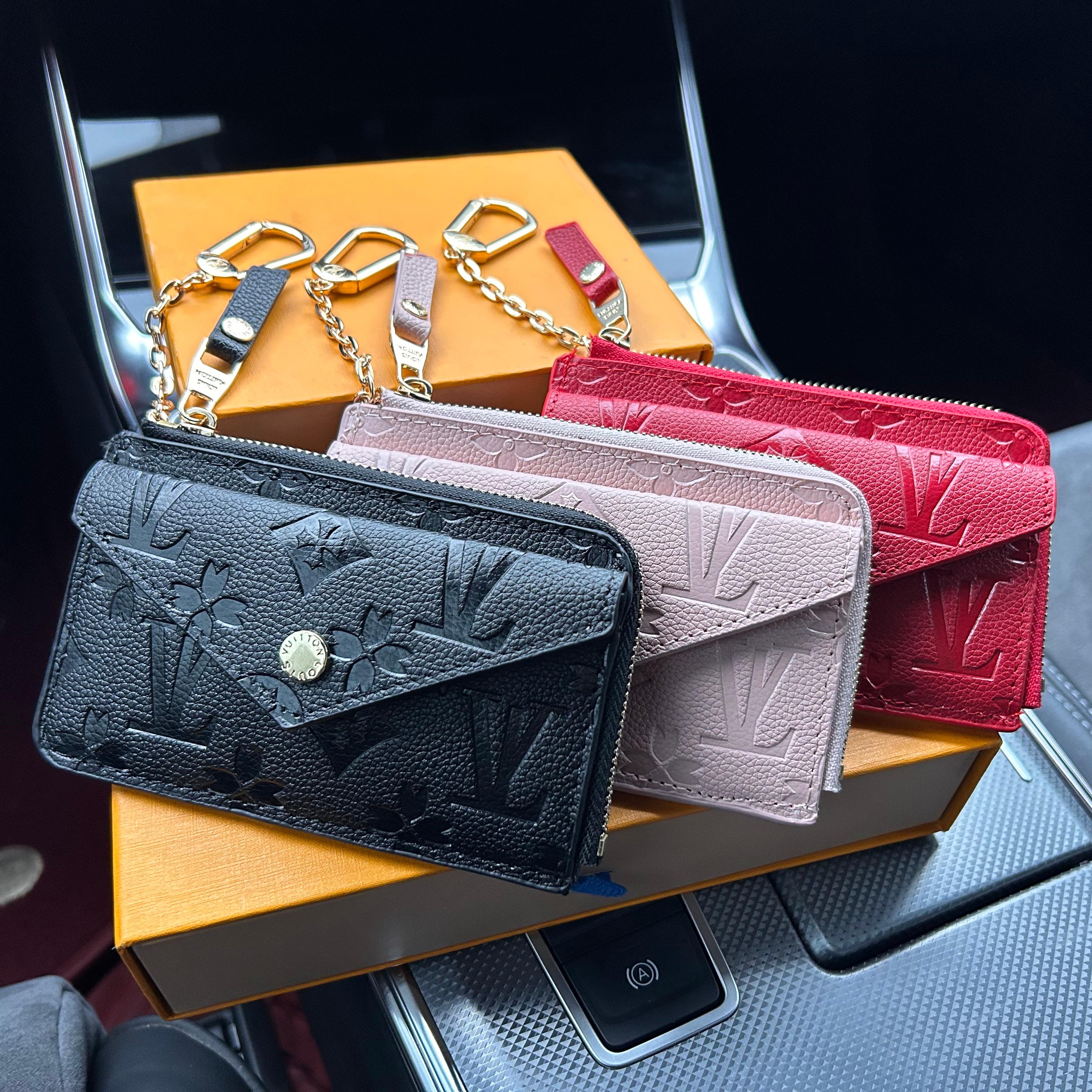 Designer Wallet Womens Mini Zippy Organizer Bag Credit Card Holder Coin Purse Key Pouch Purses Keychain Bags Clutch with Box