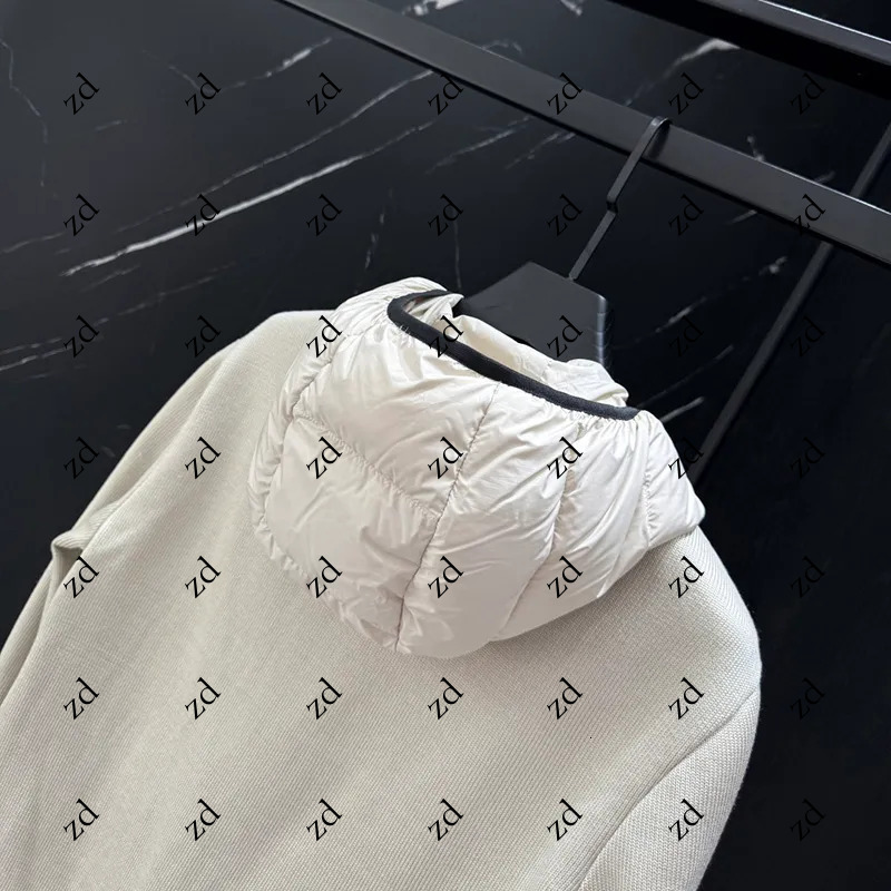 2026 MON Mens down Jackets puffer Women black Winter jackets canvas bomber jacket with hat Premium casual outdoor warm thickened affordable luxury fas