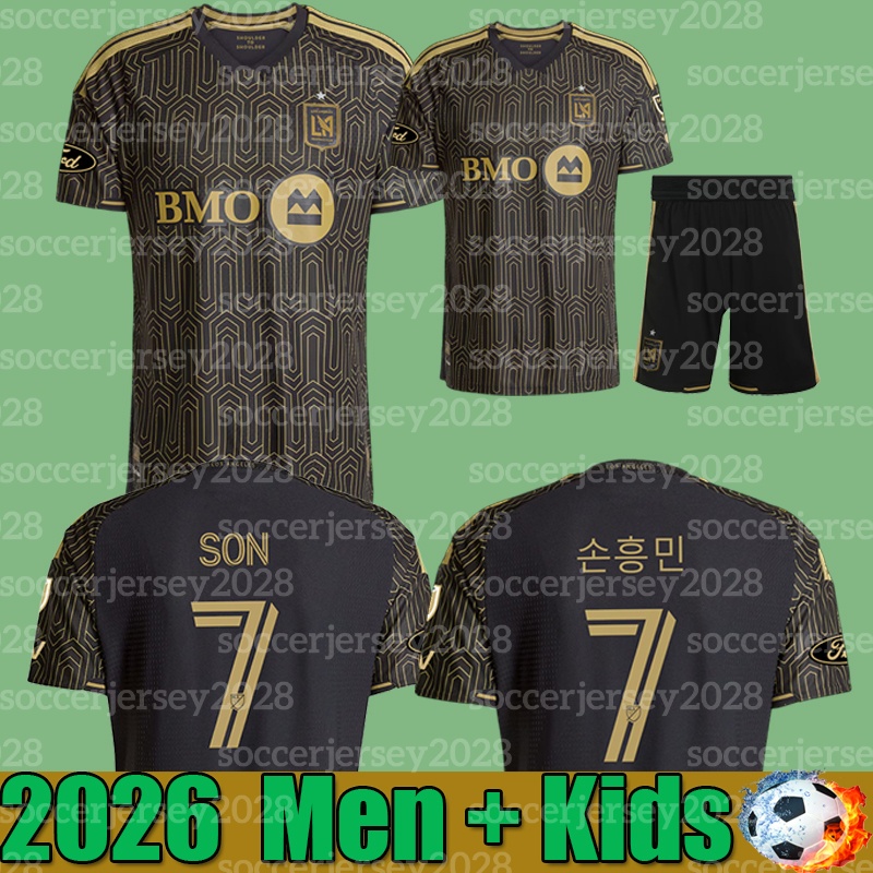 2026 LAFC soccer LAFC jersey Los Angeles FC soccer jerseys Football shirts mens kids kits SON sets fans player