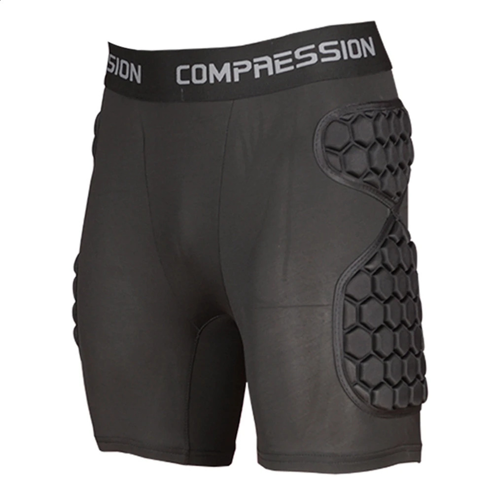 Football Soccer Goalkeeper Shorts EVA Sponge Protective Rugby Skateboard Training Shorts Hip Pad Sports Safety 260202