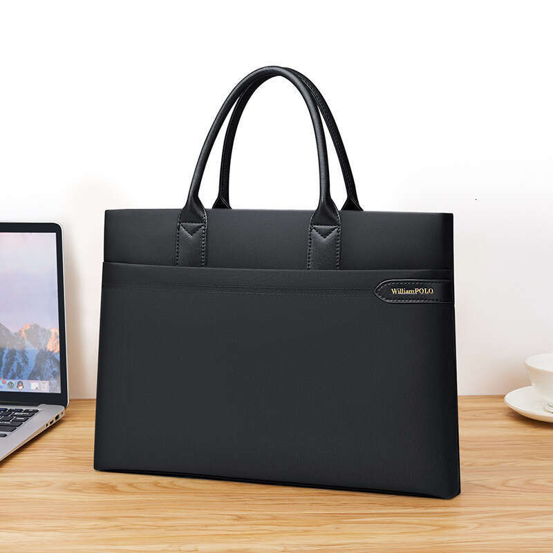 Luxury Shoulder Bags Totes New Briefcase Men S High End Business Simple Large Capacity Handheld File Laptop Bag SENYY