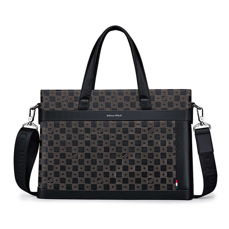 Luxury Shoulder Bags Totes Briefcase New Genuine Leather Men S Large Capacity Business Computer Bag Top Layer Cowhide SENYY