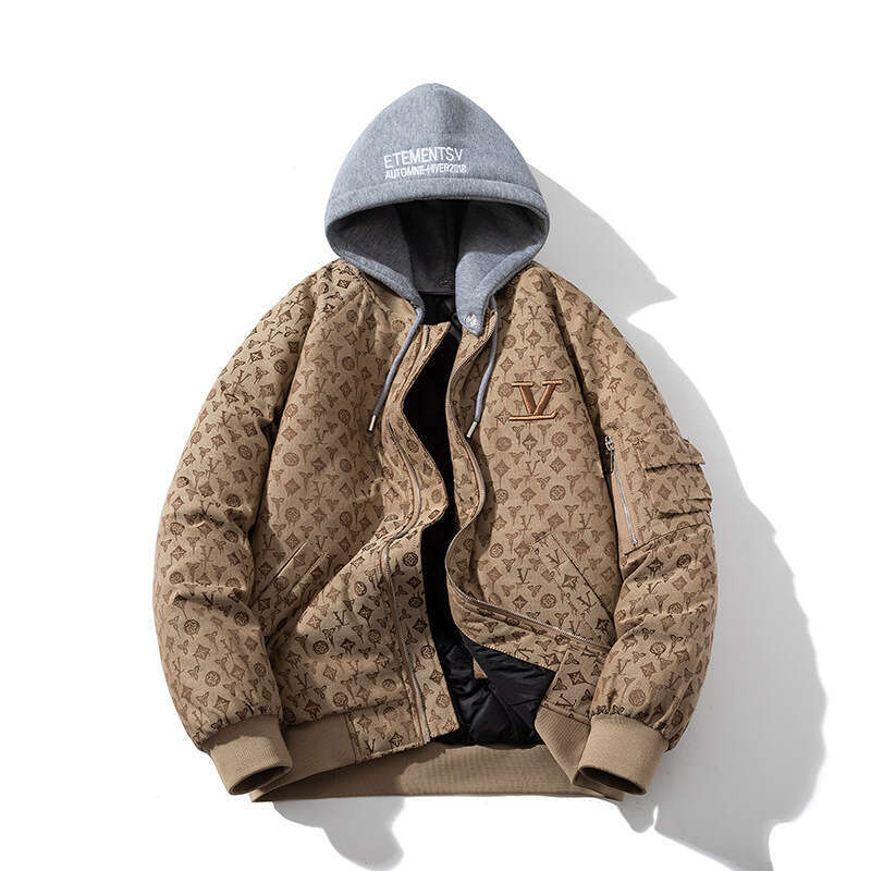 American retro casual baseball jacket men and women couple Designer bomber jacket coat