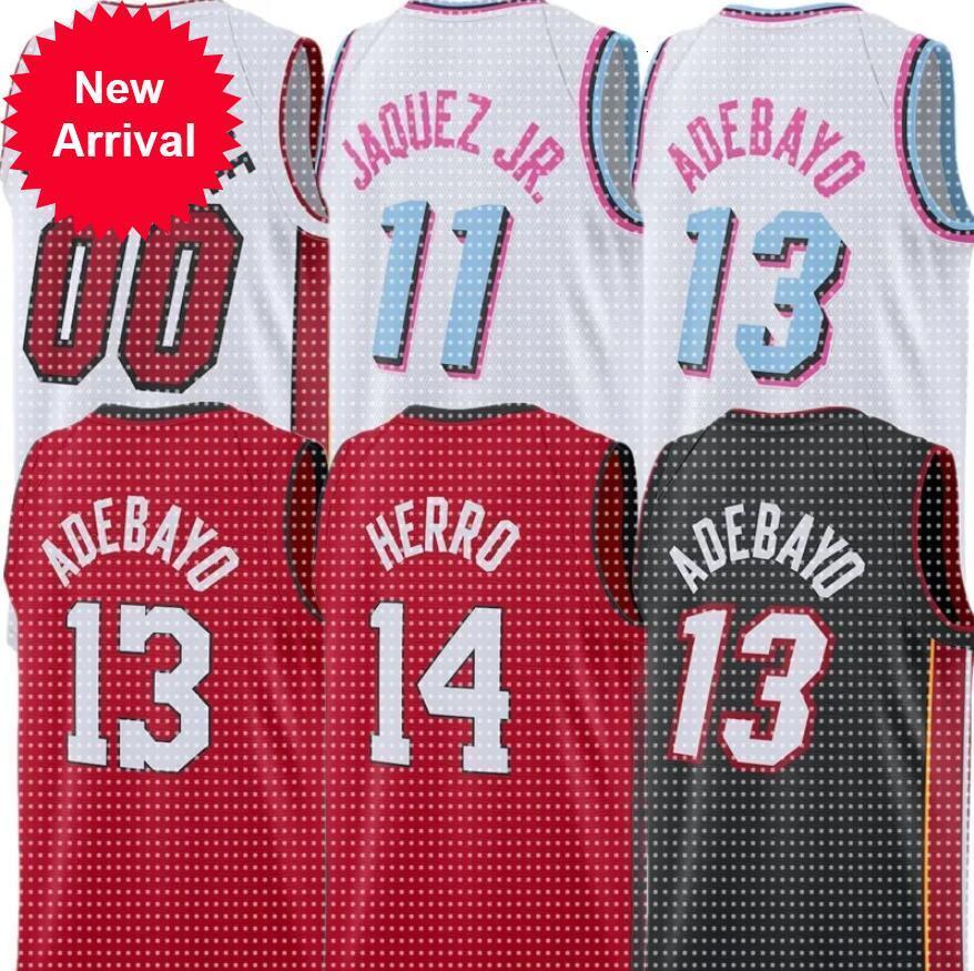 Heat Jersey customs Basketball Herro Wiggins Kelel Ware Terry Rozier Jaime Jaquez Jr. Bam Adebayo Duncan Robinson Davion Mitchell Kevin Love Kyle Anderson Alec Burks