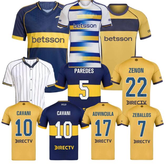 2025 2026 PAREDES CAVANI Boca Juniors Soccer Jerseys MARADONA GIMENEZ CARLITOS ANDER ZENON M.MERENTIEL ASCACIBAR PALACIOS DELGADO football men kids shirt