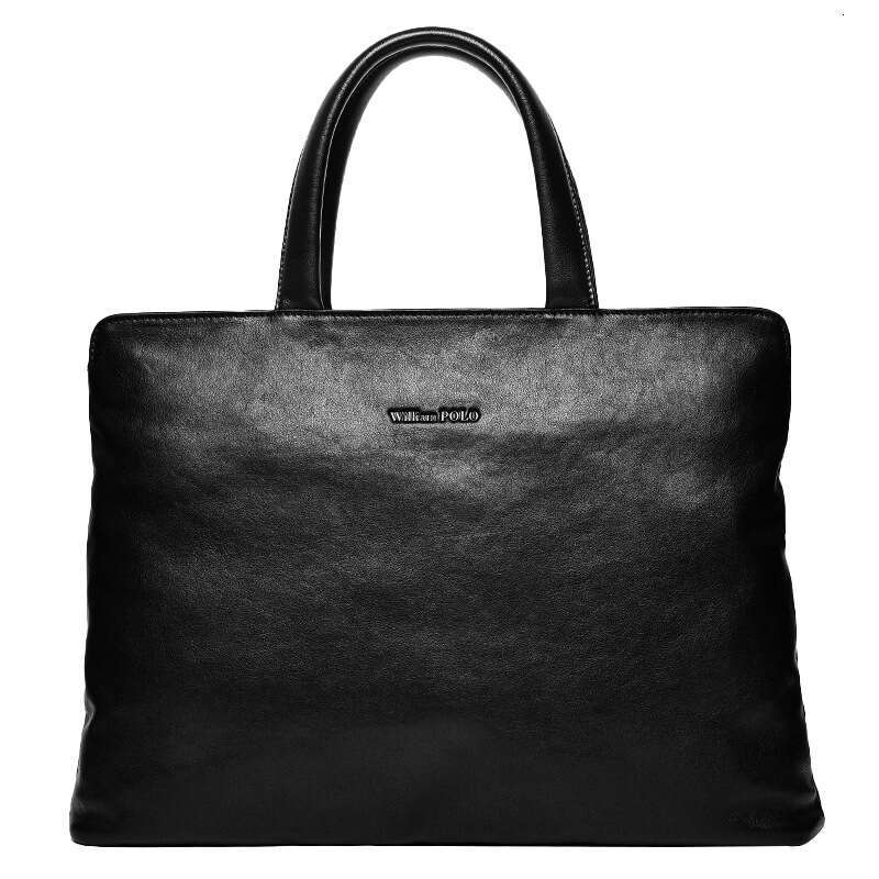 Luxury Shoulder Bags Totes Hobo King Multifunctional Business Briefcase For Men Inch Large Capacity Top Layer Cowhide Handbag Laptop Bag SENYY