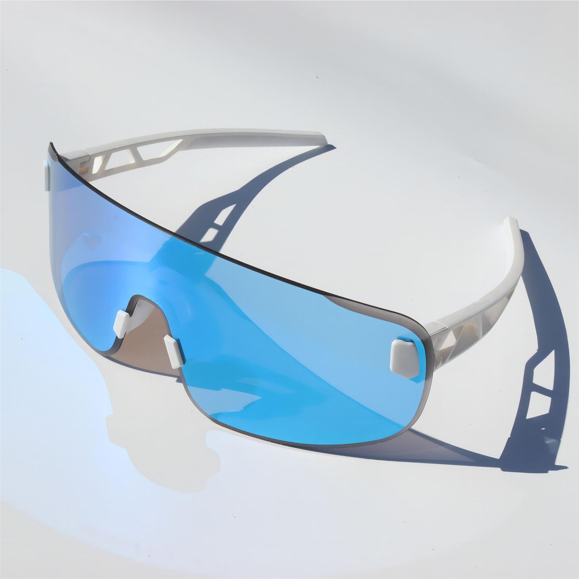 Free Shipping New Cross-Border Windproof Cycling Glasses Fashion Colorful Running Sun Protection Sunglasses Bicycle Unisex Large Frame Sports