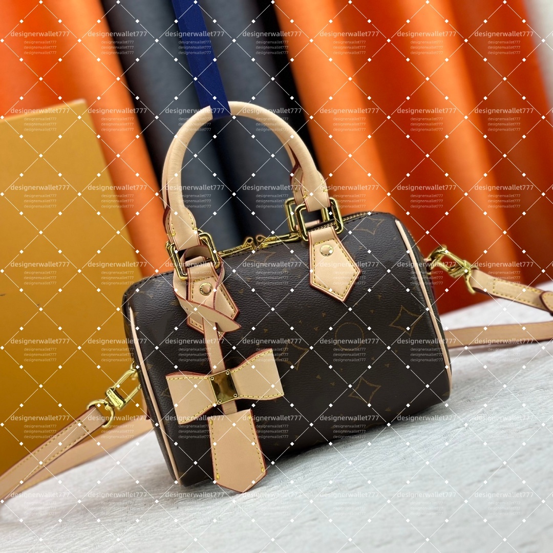 Bandouliere Designer tote bag Murakami 20 shoulder bag luxury mini crossbody bags womens speedytotes leather embossed brown flower leather chain bags top quality