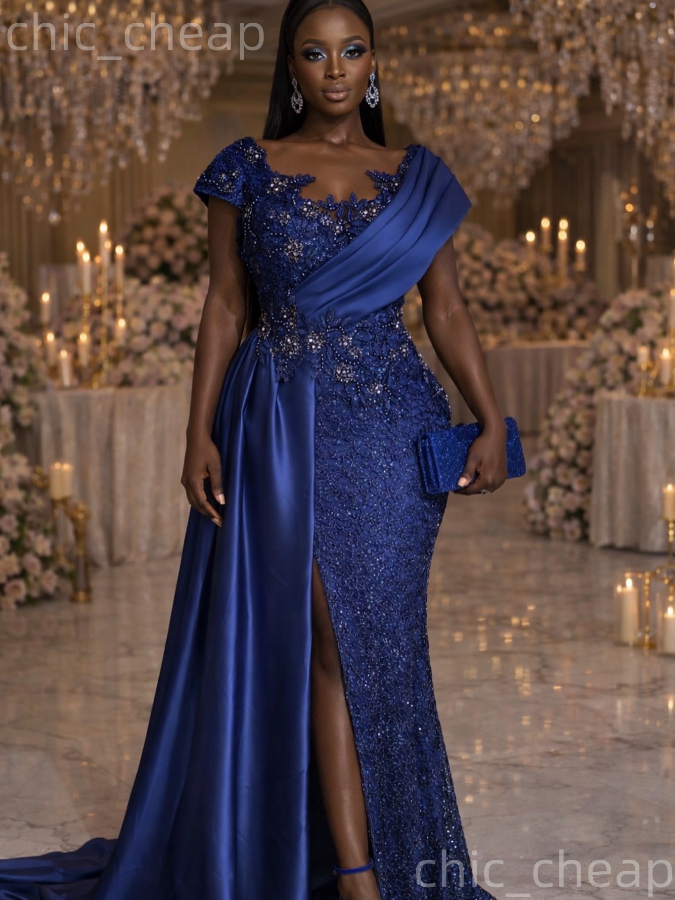 2026 Plus Size Lace Sheath Mother Of Bride Dresses Sheer Neck Crystals High Split Evening Party Mama's Dress Vintage 50's Birthday Wedding G