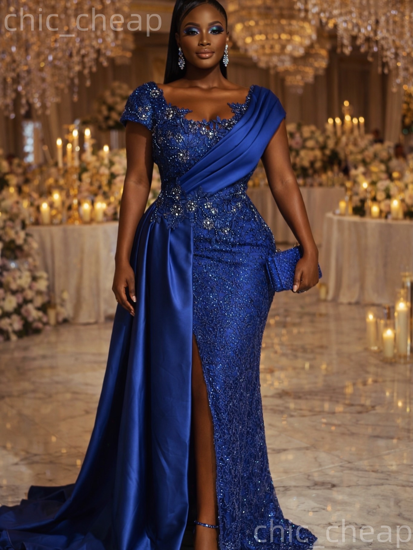 2026 Plus Size Lace Sheath Mother Of Bride Dresses Sheer Neck Crystals High Split Evening Party Mama's Dress Vintage 50's Birthday Wedding G