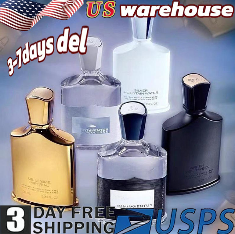 CREEDPERFUME Men Cologne Long Time Lasting Fragrance Incense Spary Women Perfume Spray Fast Delivery of US Stock High Quality USA 3-6 days delivery