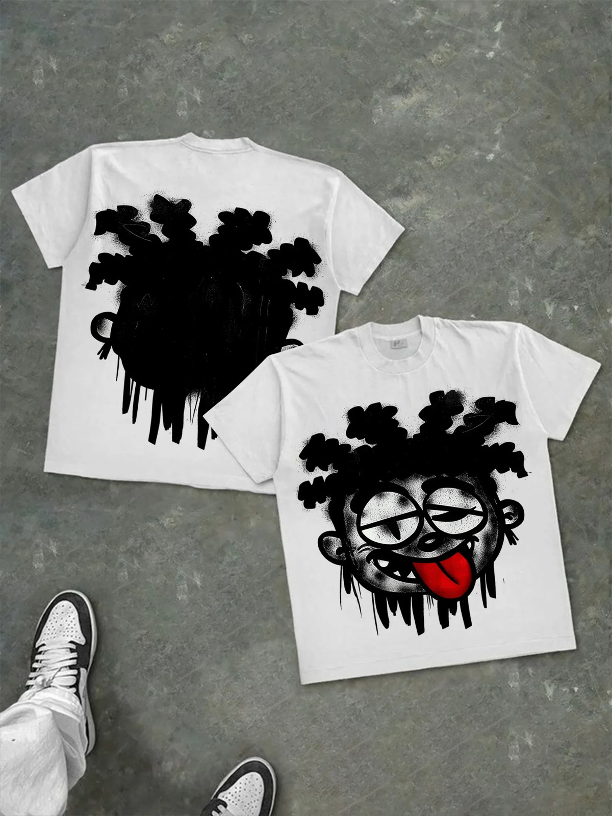 Harajuku Letter Graphic T Shirts Y2k Tops Men Women High Street Oversized T Shirt Pro Choice Streetwear Vintage Tee Clothing 260319CJ