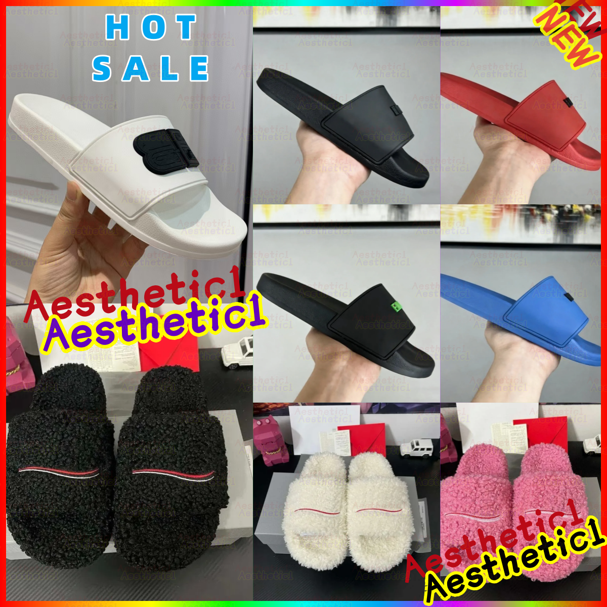 Shoes Slides bal Furry Slippers Designer Mules Wintr Womn Mn Paris Slipprs Ladis Fashion Wool Fur Fluffy Warm Lttrs Sandals Comfortab