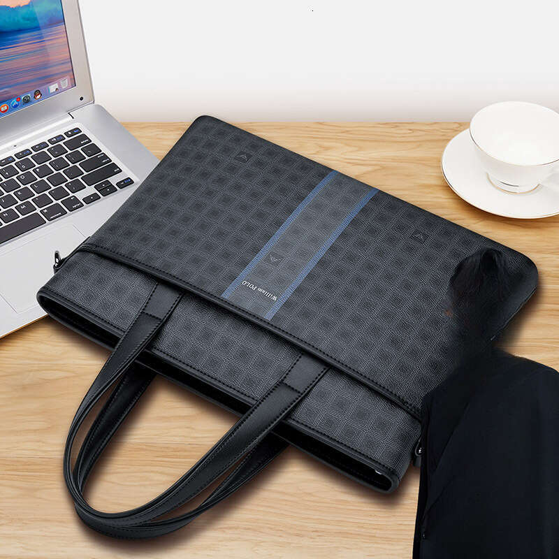 Luxury Shoulder Bags Totes Briefcase Men S High End Crossbody Versatile Business Laptop Bag Handbag SENYY