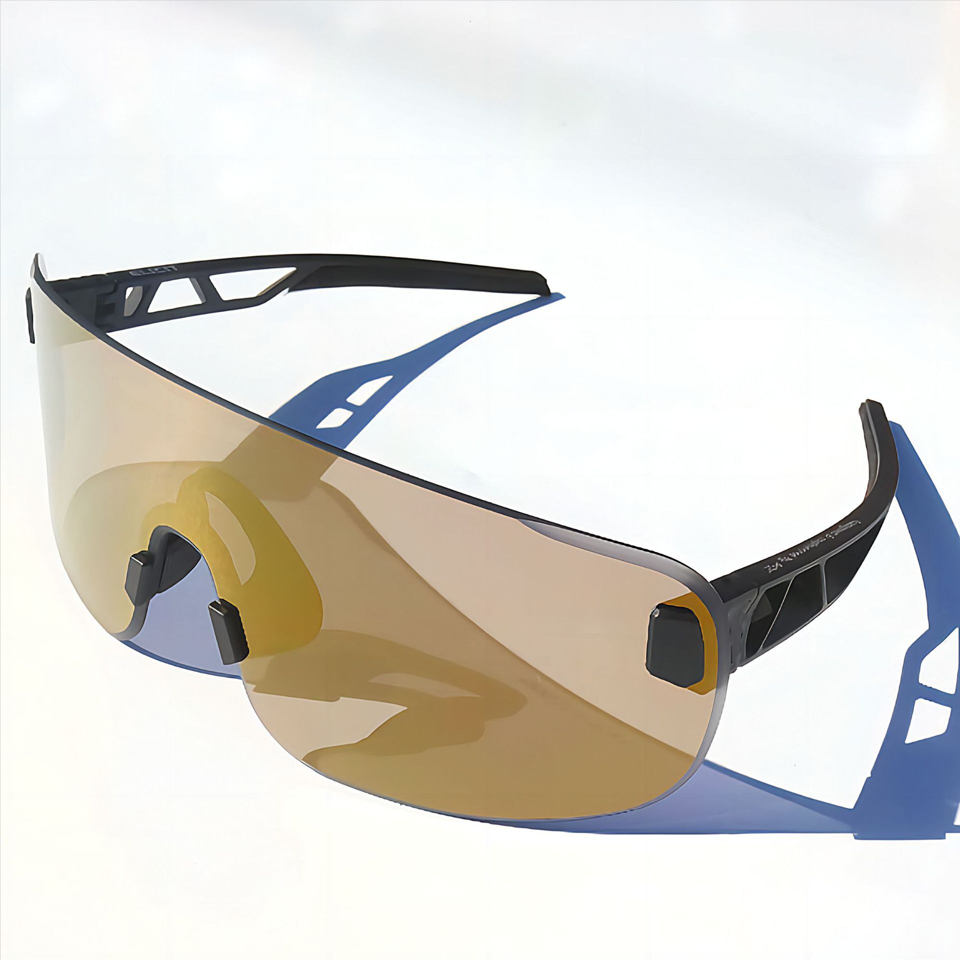 Free Shipping New Cross-Border Windproof Cycling Glasses Fashion Colorful Running Sun Protection Sunglasses Bicycle Unisex Large Frame Sports
