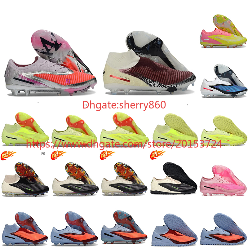 Mamba K0BE Phantomz 6 Elite LE Low High Erling Haaland Scary Soccer Shoes FG AG TF Outdoor Football Boots Men Leather Trainers Knit Mens Football Cleats Sports