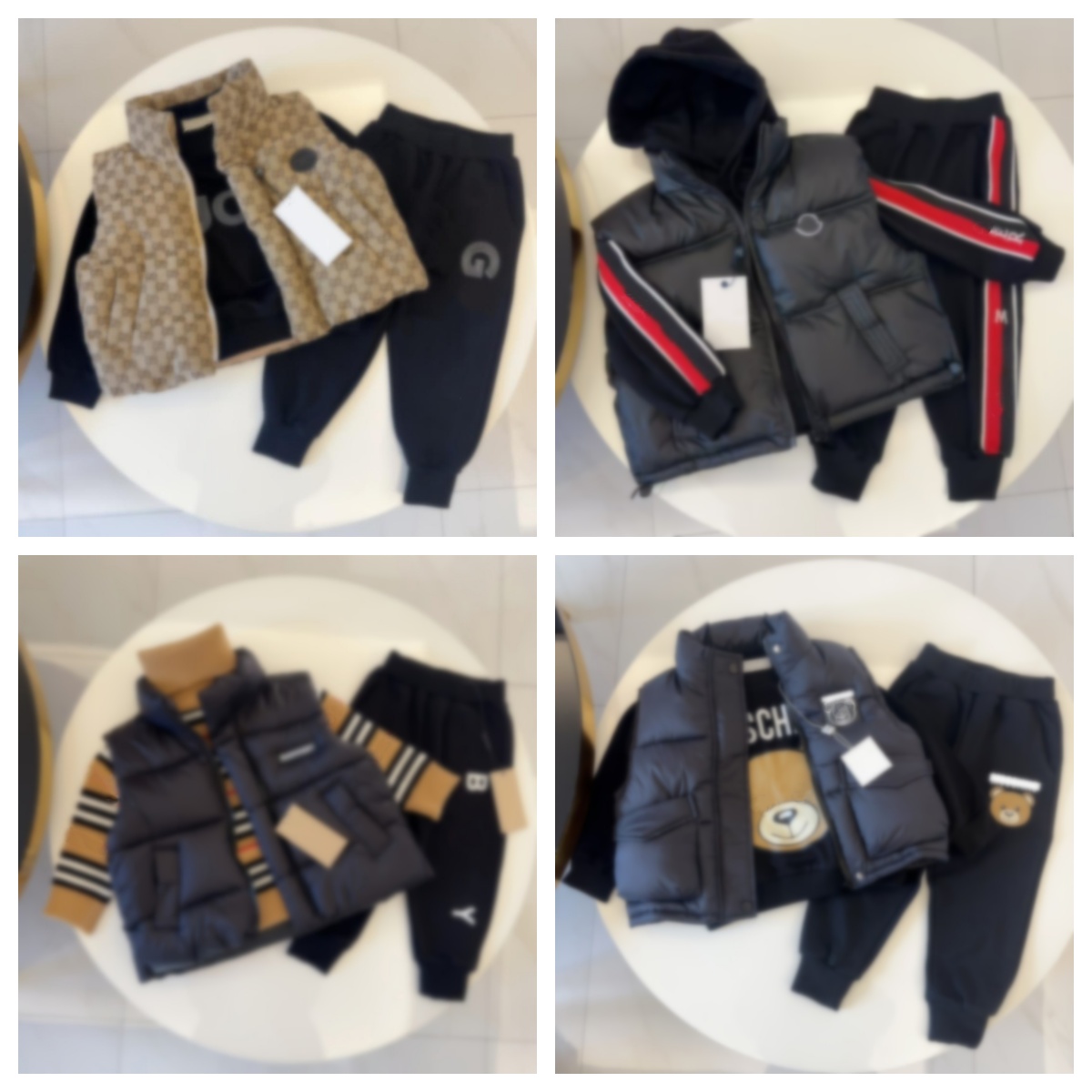 kid tracksuit sweater baby vest set kids designer clothes pant girl boy sweaters top NEW child sets 3 pieces set fashion Christmas birthdays parties school starts