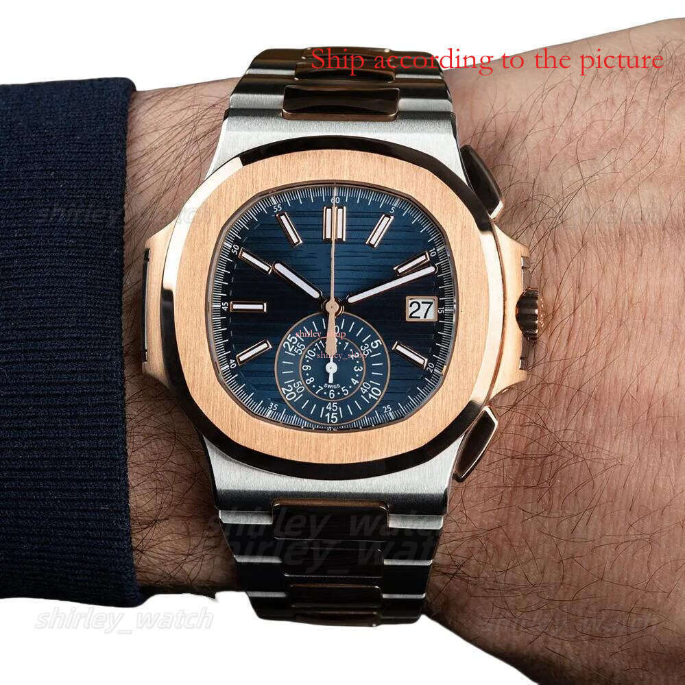 High Quality Patekdity Philipely 5711 Watches Luxury AAA Mens Watch Man Watch Chronograph Designer Watch Automatic/quartz Movement Watch 44