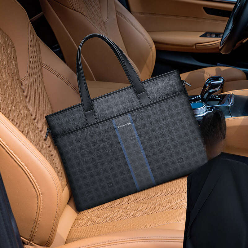 Luxury Shoulder Bags Totes Briefcase Men S High End Crossbody Versatile Business Laptop Bag Handbag SENYY