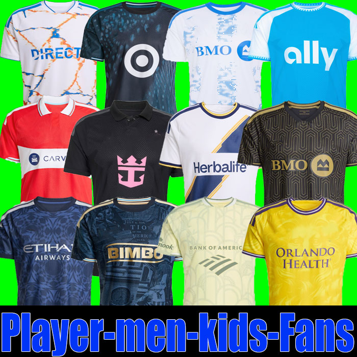 26 27 Fans Player LAFC Earth MUELLER Day Vancouver Whitecaps Miamis MESSIS Soccer Jerseys third 25 26 Sergio Jordi football shirts men kids Adult kit SON Argentinaes