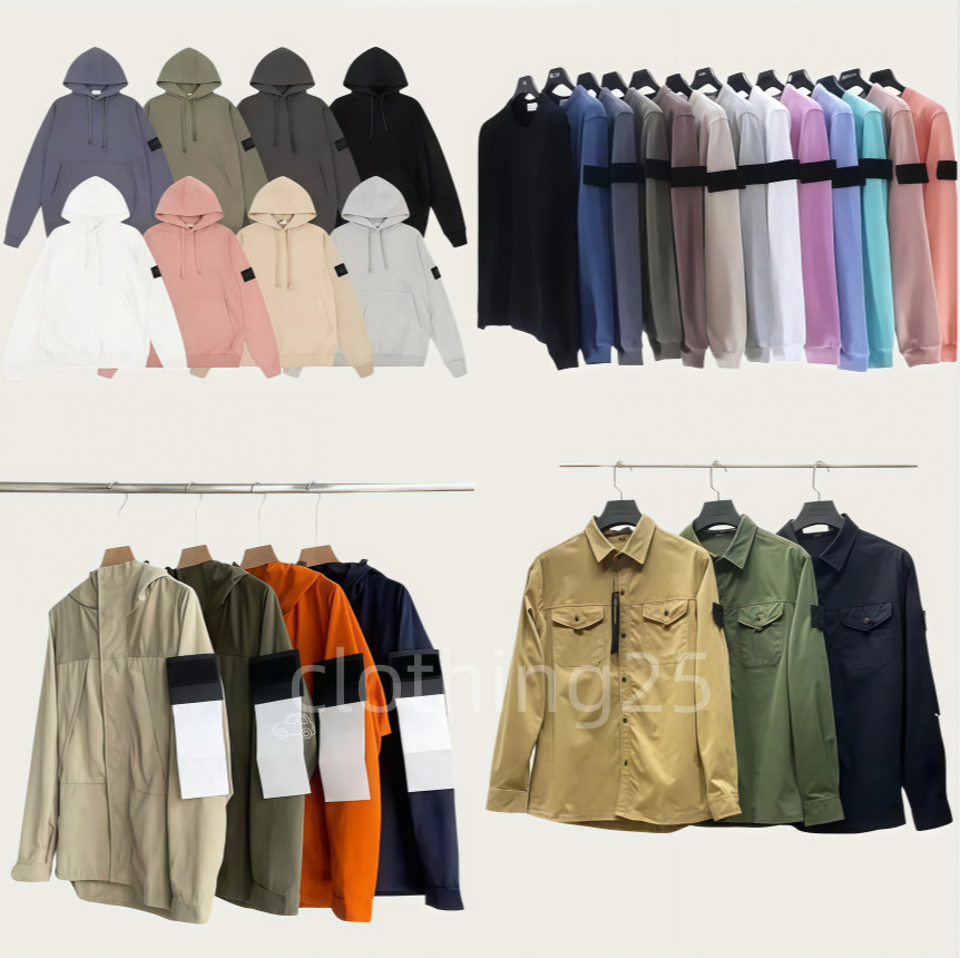 stone topsisland jacket spring autumn fashion men hoodies pants designer hoodie sweaterjoggers men outdoor pullover sweatshirt sweatpant casual man tops 46