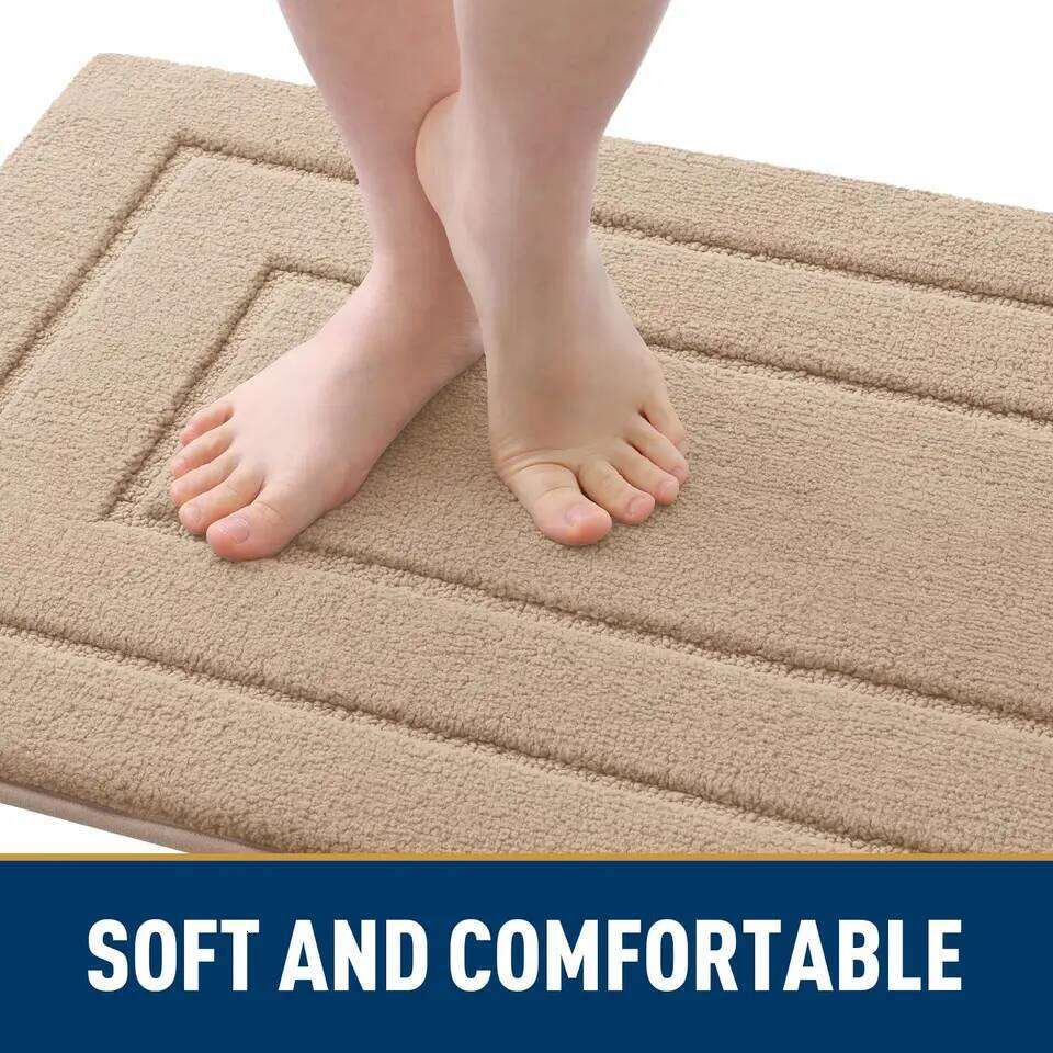 Olanly Entrance Mats Indoor Absorbent Resist Low-Profile Doormat Washable Home Entryway Floor Mat Thicken Front Door Carpet 26Y0211