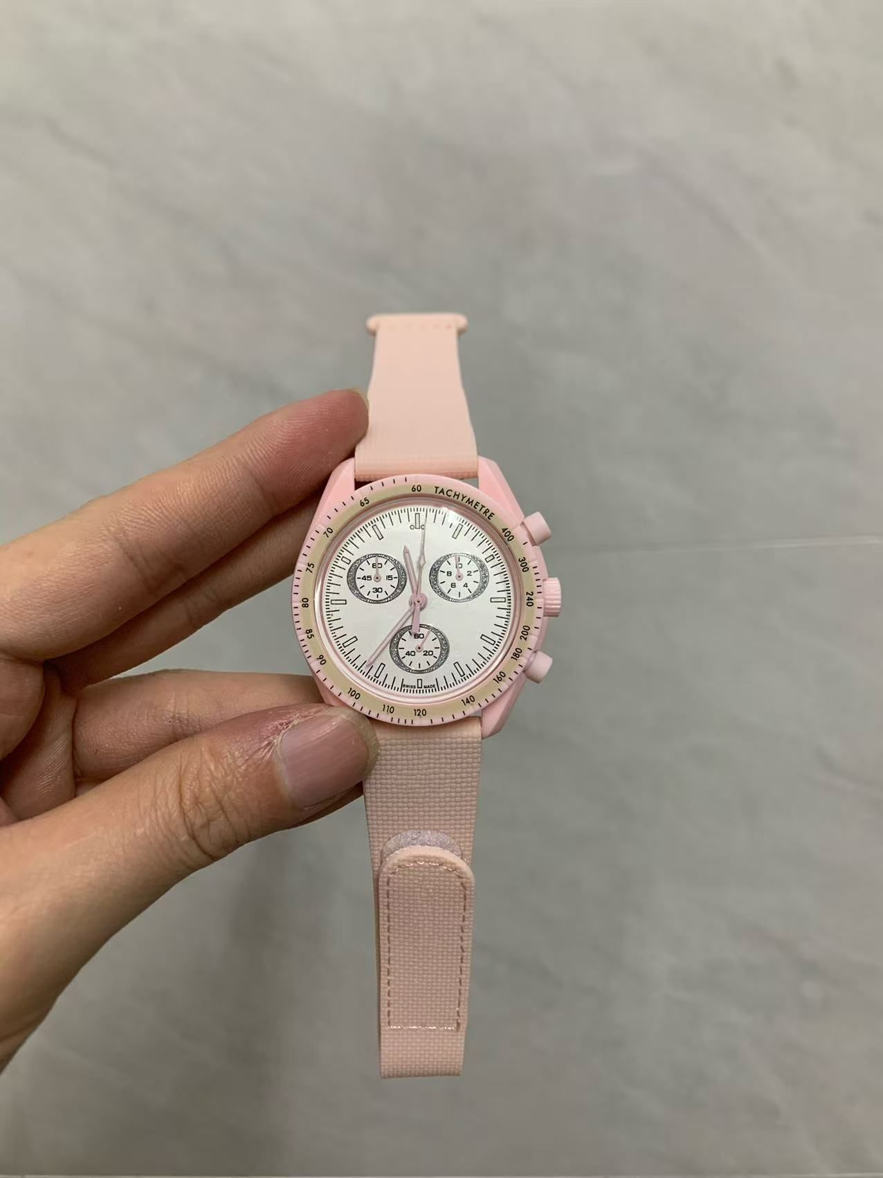 Bioceramic Planet Moon Mens Watch Full Function Chronograph Watch Mission To Mercury 42mm Nylon Watches Quartz Clock Relogio Masculino MISSION TO EARTH PHASE