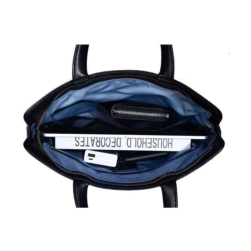 Luxury Shoulder Bags Totes Hobo King Multifunctional Business Briefcase For Men Inch Large Capacity Top Layer Cowhide Handbag Laptop Bag SENYY