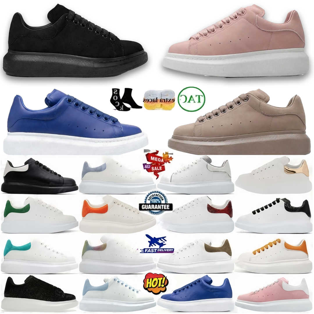 Designer Casual platform Shoes Mens Trainers Women Triple Black White Pink Suede Leather brand best Outdoors Womens Sports Sneakers 36-45 Tops