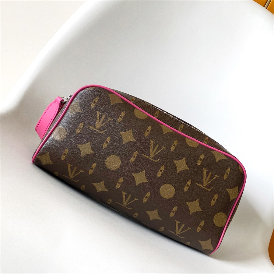 Designer Cosmetic Bags Storage Box Makeup Bag Printed Toilet Bag Leather Wash Bag Casual Clutch Bags Home Cosmetic Case Packaging Boxes Floral Wash Bag