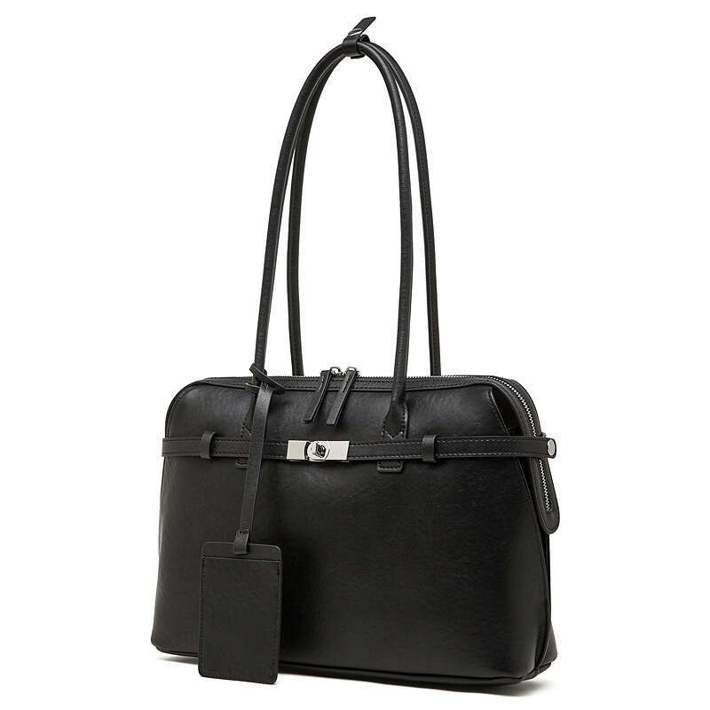 Luxury Shoulder Bags Totes Genuine Leather Women S New Model Unique Design Tote Bag Versatile For Commuting Fashionable Large Capacity Handbag And Sho