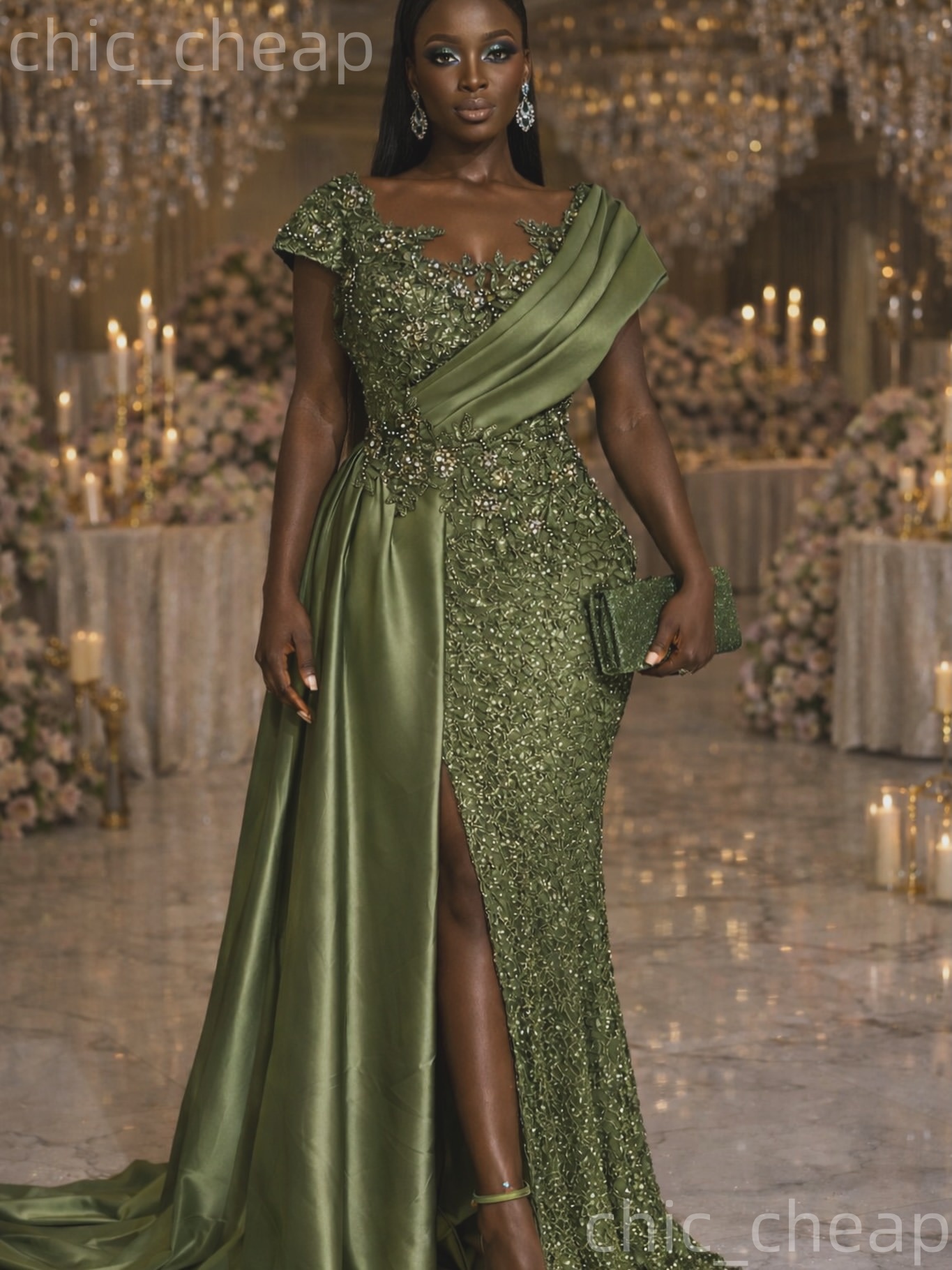 2026 Plus Size Lace Sheath Mother Of Bride Dresses Sheer Neck Crystals High Split Evening Party Mama's Dress Vintage 50's Birthday Wedding G