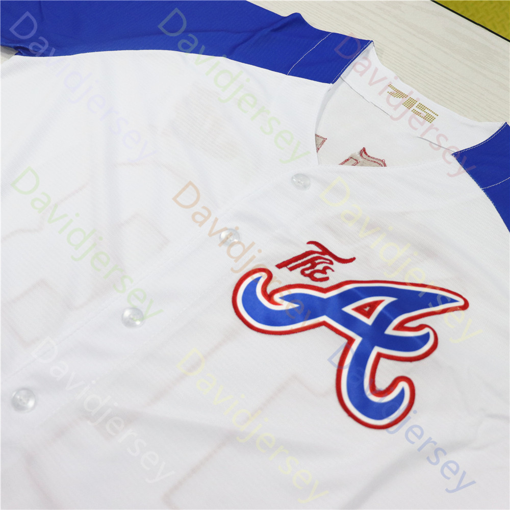 Atlanta Ronald Acuna Jr Jersey Braveses Spencer Strider Raisel Iglesias HS Kim Matt Olson Ozzie Albies Austin Riley Harris II Smith-Shawver Schwellenb