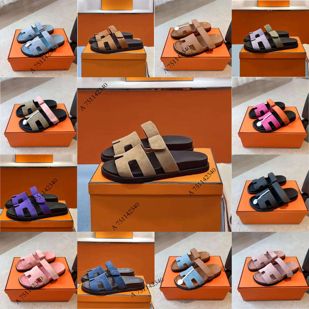 Designer brand slippers Women Designer Slides Sandals Slippers Leather Slide Slipper Black White Red Womens Summer Flat Sandal Sandles Superior quality top 10A