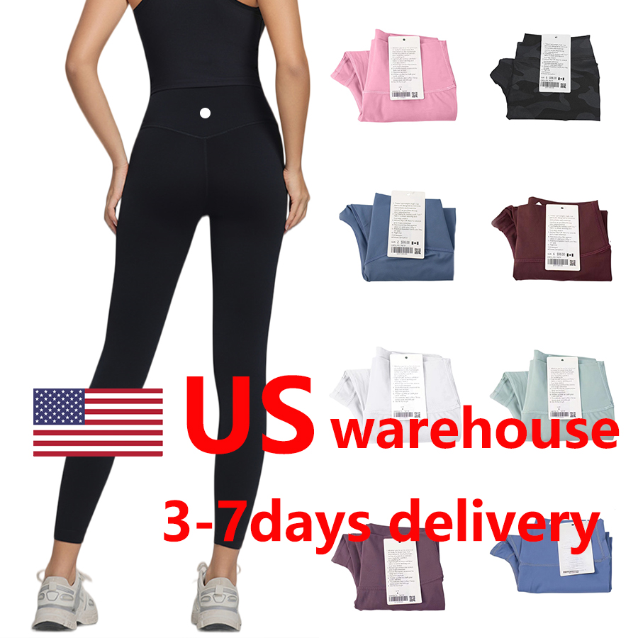 Yoga pants align leggings Women Shorts Cropped pants Outfits Lady Sports Ladies Pants Exercise Fitness Wear Running Leggings gym slim fit align legging
