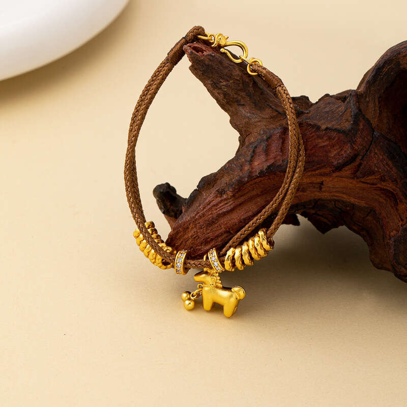 Luxury Women Jewelry Designer Necklace High Quality S925 Silver Enamel Macaron Color Gold Plated Rocking Horse Pendant Collarbone Sweater Necklace