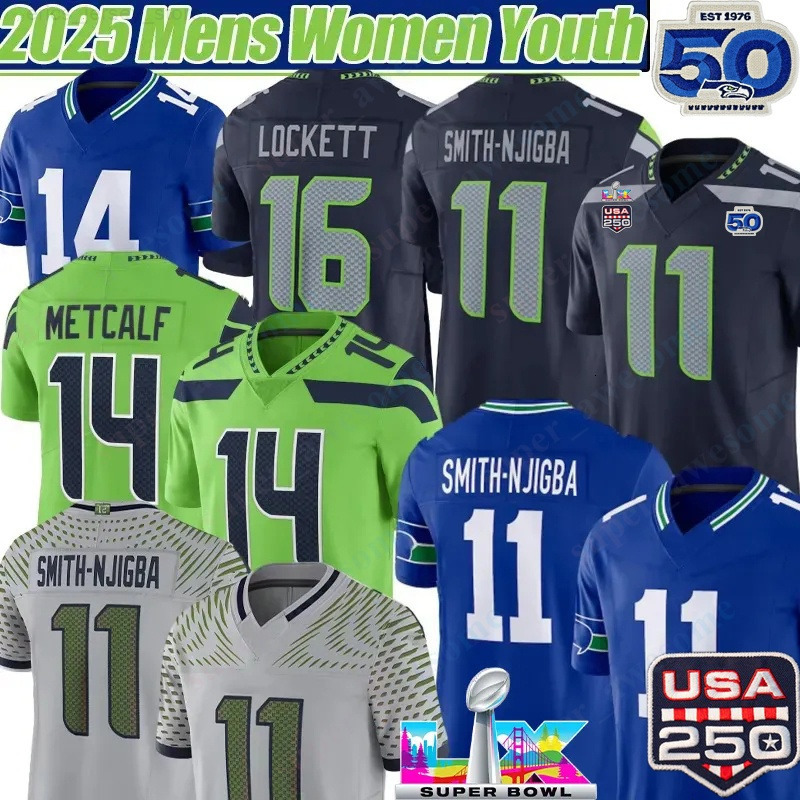 Seattles SeahawksS Jersey SeahawksJersey Sam Darnold Jaxon Smith-Njigba Cooper Kupp Jalen Milroe Devon Witherspoon Kenneth Walker Byron Murphy Rashid Shaheed