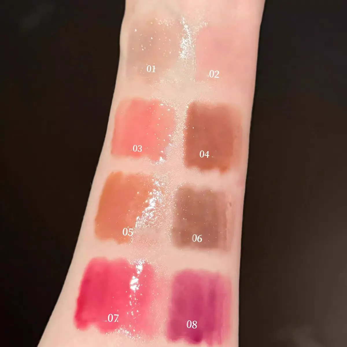 New product brand Clear 6ml Crystal Moisturizing Lip Oil Plumping 10 colors Lip Gloss Sexy Plump Lip Glow Oil Tinted Lip Plumper Lips Makeup