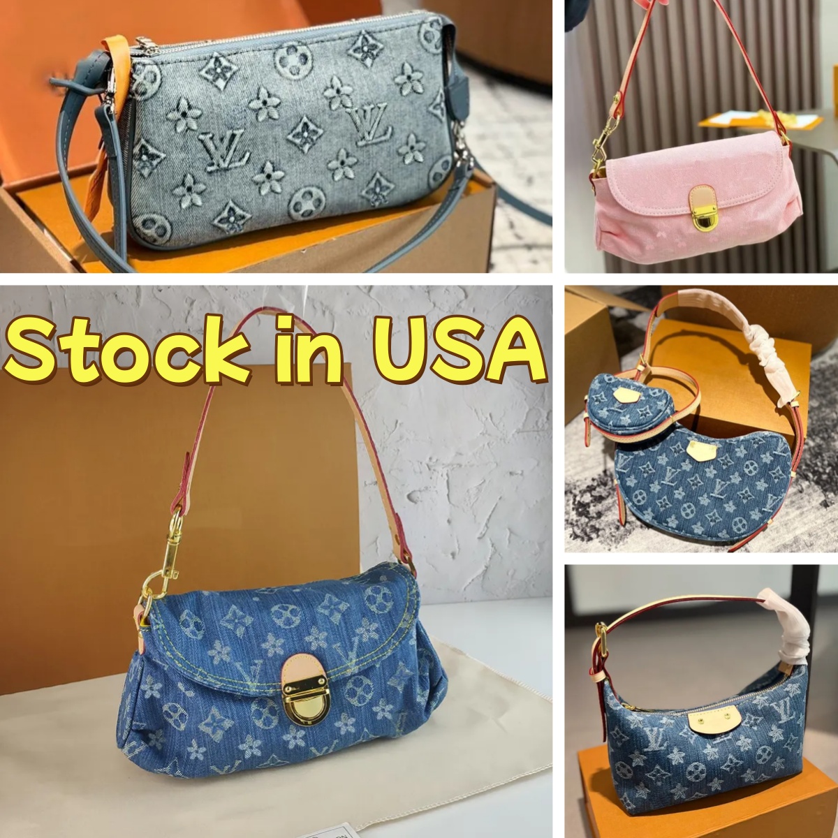 denim bag designer bag Luxury Bag purse bag pink designer bag tote bag shoulder bag crossbody bags women 10a handbag cross body bags mini bag bags for women luxury