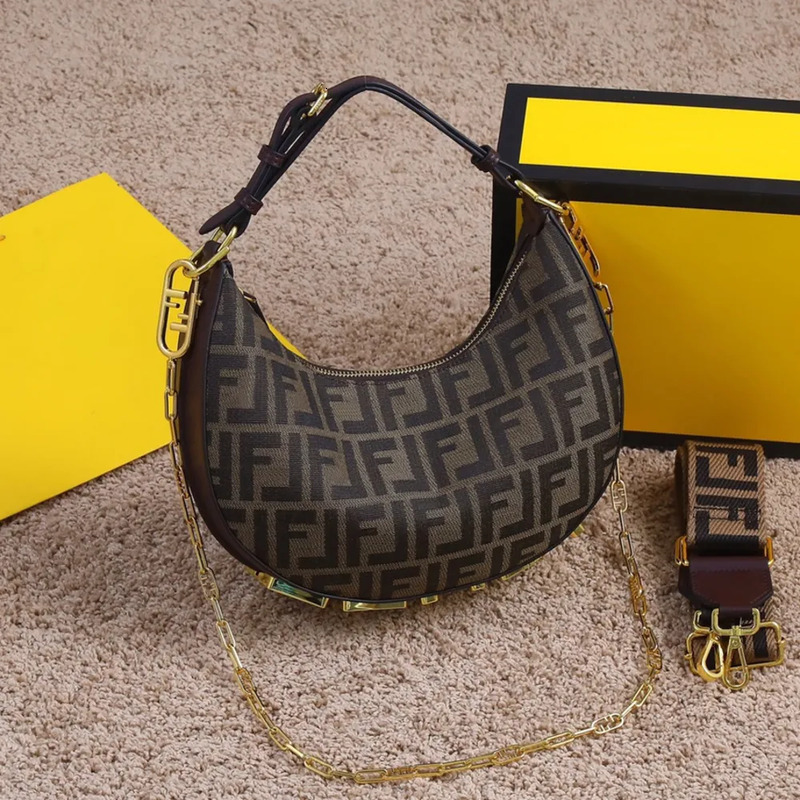 Designer Shoulder Luxury Bottom Letters Handbags Half moon bag Leather High Quality Cross body Purses Classics Wallet Women Versatile Mini Underarm Bag 56