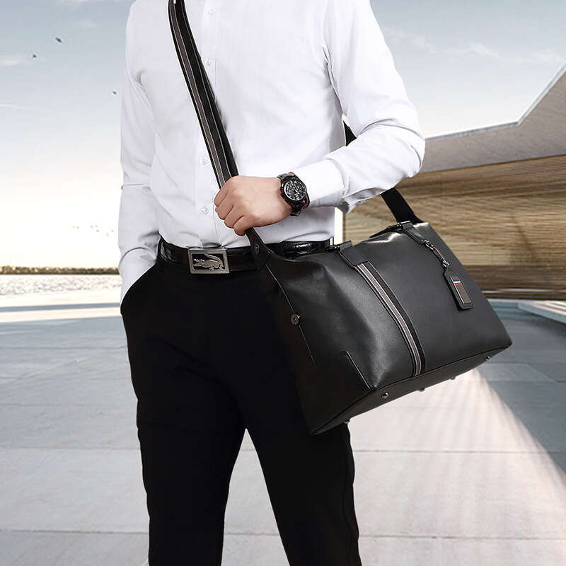 Luxury Shoulder Bags Totes Hobo New Travel Handbag Large Capacity Luggage Short Distance Business Women S Crossbody Genuine Leather Men Bag SENYY