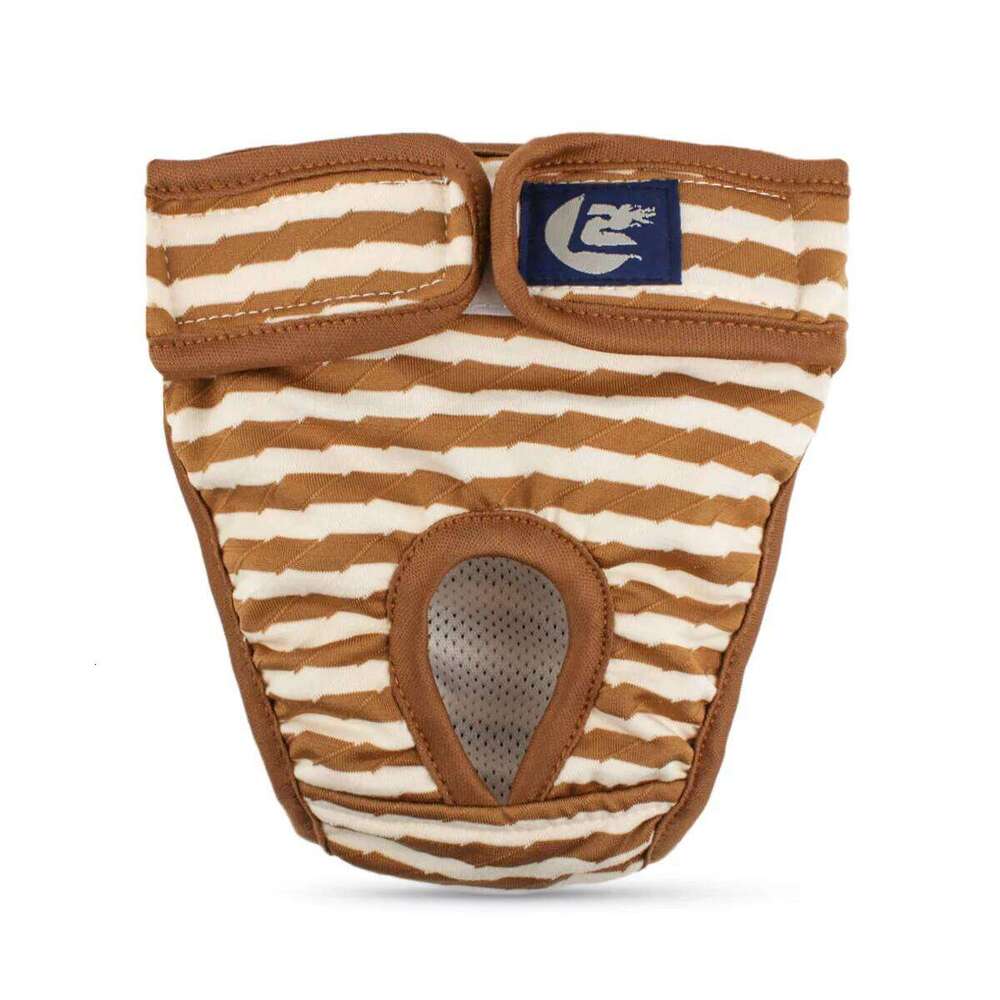 Famous brand PC Lot Female Washable Shorts Underwear Striped Cotton Dog Physiological Pants Sanitary Panties Pet Clothes pupakaIK