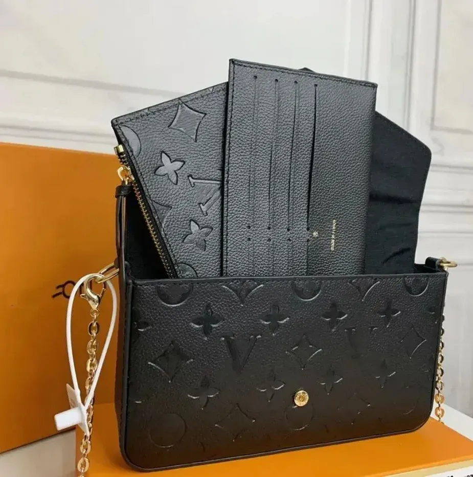 Luxury Designer Bag 3 Multi FELICIE POCHETTE Chain Handbags Crossbody Purse Women Shoulder Bags Ladys Tote Wallet bag backpack